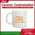 Custom Logo Ceramic Mug – Cartoon Design with Color-Changing Coating, Creative Gift for Home & Office