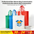 Custom Logo Non-woven Bag – Laminated Eco-friendly Shopping Tote, Promotional Gift for Retail Stores & Events