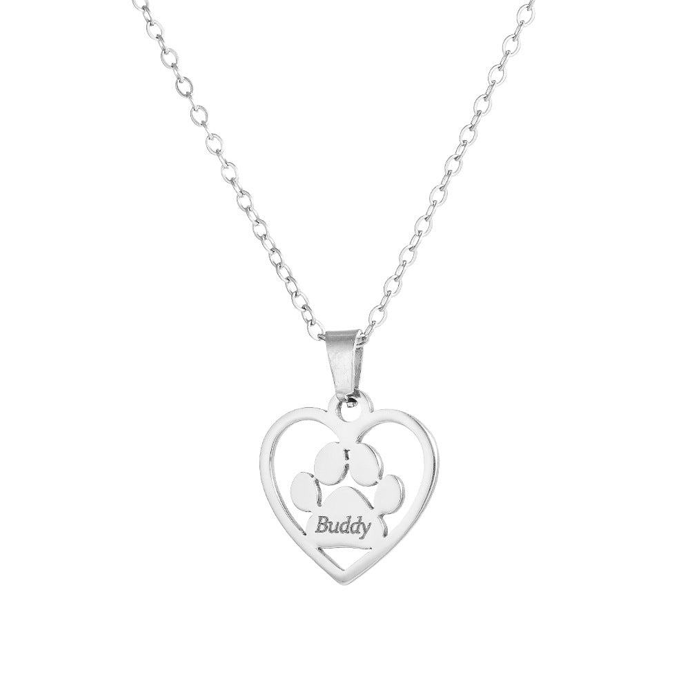 Custom Name Necklace – 18K Gold-Plated Stainless Steel, Personalized Handwritten Script Pendant, Waterproof Jewelry, Ideal Birthday Gift for Her