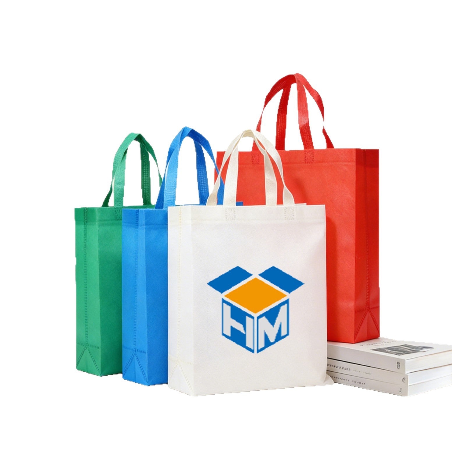 Custom Logo Non-woven Bag – Laminated Eco-friendly Shopping Tote, Promotional Gift for Retail Stores & Events